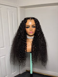 #12 Loose curly frontal wig