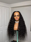#13 Water wave closure wig