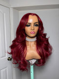 #3 Curled frontal wig