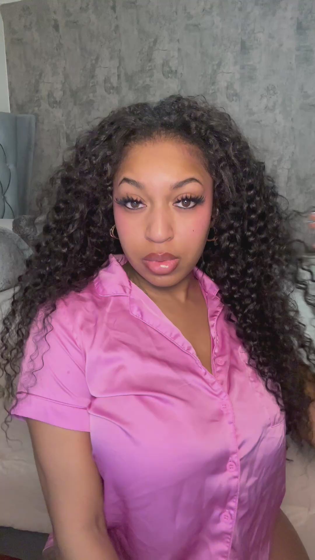 #21 Deep wave half wig
