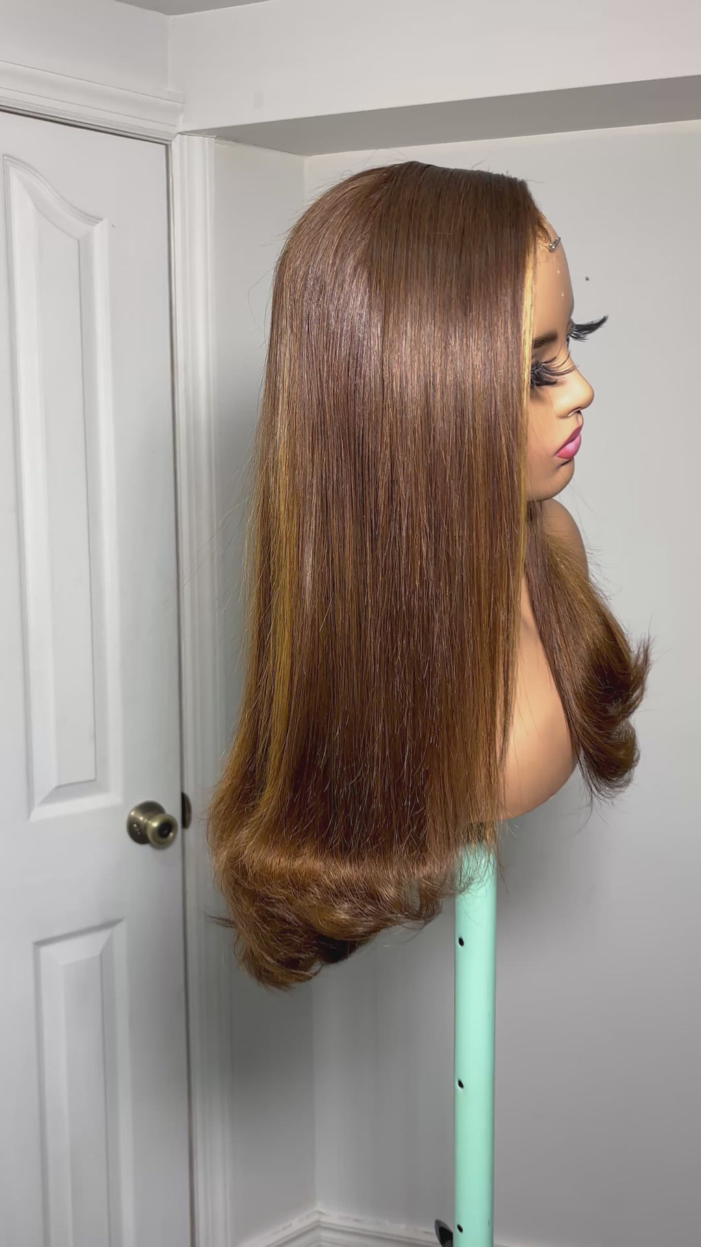 #7 Hightlight honey blonde wig